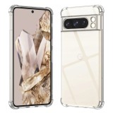 Husa Google Pixel 8 Pro Techsuit Shockproof Clear Silicone, transparenta