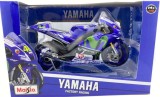 Motocicleta metal Yamaha yrz m1 46 Valentino Rossi moto gp 1:10