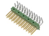 Conector TE Connectivity AMPMODU MOD II tată PIN 22 şiruri pini