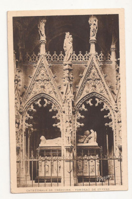 FV2-Carte Postala- FRANTA - Cathedrale de Treguier-Tombeau de St-Yves foto