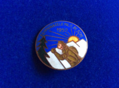 Insigna Sportiva - Insigna Romania - Campionatele militare de schi 1952 - RPR foto