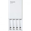 Incarcator Baterii Panasonic Eneloop BQ-CC87, 4 Sloturi, USB, Alb