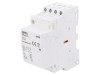 ZAMEL Contactor modular 4P 25A 230V AC STM-25-31 montare sina DIN