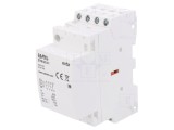 Contactor 4P 25A 230VAC NC NO x3