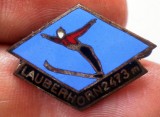 I.932 INSIGNA ELVETIA LAUBERHORN SKI SCHI SARITURI h25m email