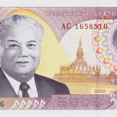 Bancnota Laos 5.000 Kip 2020 - PNew UNC