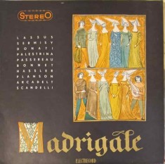 Disc vinil, LP. RECITAL DE MADRIGALE-CORUL MADRIGAL-286190