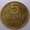 7.432 ROMANIA RPR 5 BANI 1953