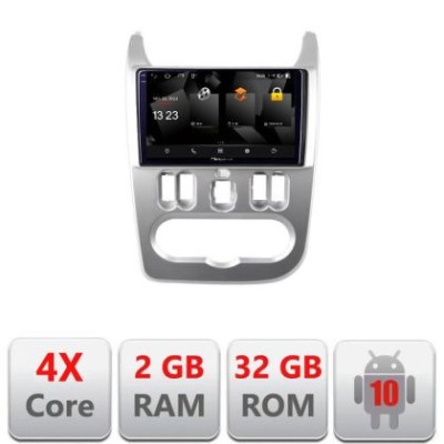 Navigatie Dacia Duster 2010-2012 5230-099 Android Ecran 720P Quad Core 2+32 carplay android auto CarStore Technology foto