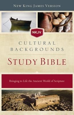 NKJV, Cultural Backgrounds Study Bible, Hardcover, Red Letter Edition: Bringing to Life the Ancient World of Scripture foto