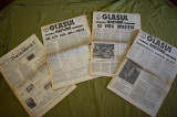 Lot 25 ziare si reviste Basarabia/ Moldova Chisinau, inceputul anilor 90 Glasul