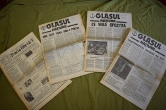 lot 25 ziare si reviste Basarabia/ Moldova Chisinau, inceputul anilor 90 Glasul