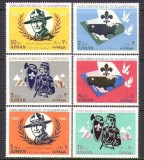 Ajman 1967 - Cercetasi, Baden Powell, serie neuzata