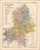 A2219 Harta comitatului Nograd, Ungaria