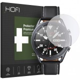 Folie Protectie Ecran HOFI pentru Samsung Galaxy Watch3 45mm, Sticla securizata, 9H, 2.5D, Neagra