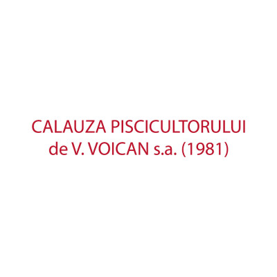 CALAUZA PISCICULTORULUI de V. VOICAN s.a. (1981) &amp;ndash; (V. Descrierea) foto