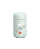 Termos alimentar Suavinex Wonder, 400 ml, verde, otel inoxidabil, izolatie vidata pentru bebelusi
