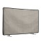 Husa de in Kwmobile pentru televizor de 40 inch, Maro deschis, Textil, KWM0000250B002C
