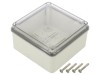 Carcasă Universală Gri IP56 108x108x56mm