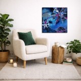 Tablou &bdquo;Spinner&rdquo; &ndash;&nbsp; 60&times;60 cm, canvas 3D, tehnica mixta &ndash; Dorothea Cailean