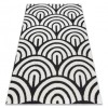 Modern covor MODE 8629 scoici crem / negru, 240x330 cm