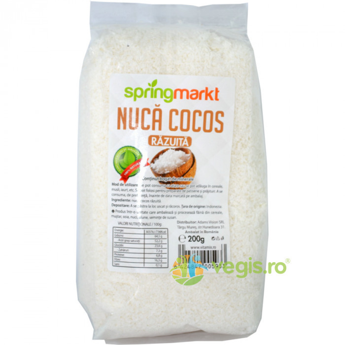 Nuca Cocos Razuita 200g