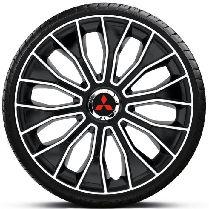 Set 4 Capace Roti Autohelix MSA&reg;, potrivite jantelor de R15, pentru Mitsubishi, model VOLTEC PRO