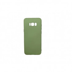 Husa silicon soft-touch compatibila cu Samsung S8 PLUS Verde