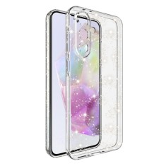 Husa pentru samsung galaxy a36 - sparkleskin premium - clear foto