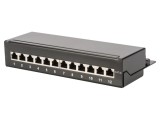 Patch panel Cat 6, 12 porturi