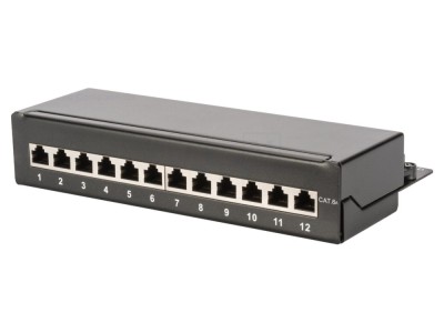 Patch panel Cat 6, 12 porturi foto