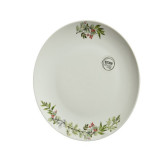 Cumpara ieftin Farfurie - Porcelain - Wreath - White, 26.4 cm | Kaemingk