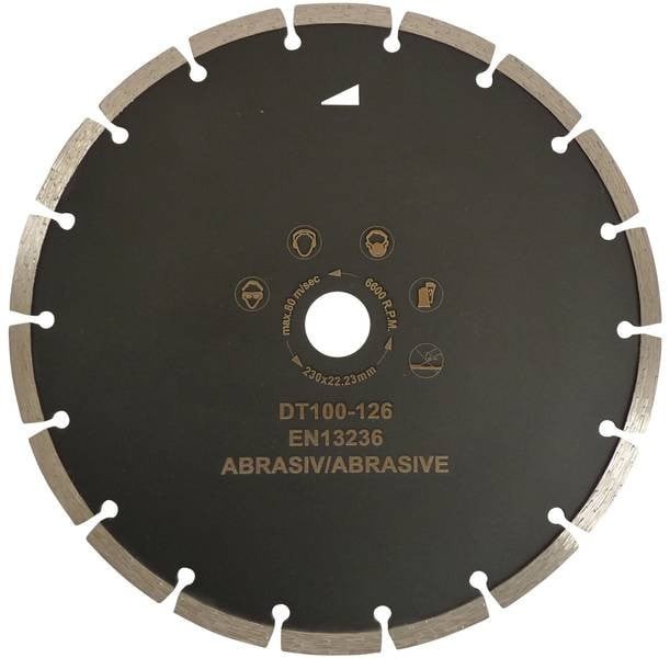 Disc DiamantatExpert pt. Caramida, Calcar &amp; Mat. Abrazive 125x22.2 (mm) Premium - DXDH.1817.125