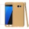 Husa protectie pentru Samsung Galaxy S6 Edge Auriu Fullbody fata-spate folie de protectie gratis