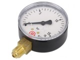 Manometru 0-16 bar 63 mm pentru lichide și gaze inerte
