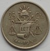Mexic, 25 Centavos 1950, America de Nord