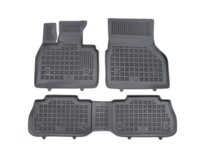 Covorase auto Bmw Ix (I20), 09.2021-, negru; elastomer, RapidAuto foto