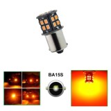 LED 30 SMD P21W BAU15S 12V Canbus Lampa Becuri Lumini Galben