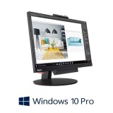 All-in-One Lenovo TIO22 Gen 3, Quad Core i5-6500T, 256GB SSD, Full HD, Win 10 Pro