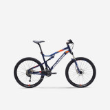 Bicicletă MTB ST 540 S 27,5&quot; Albastru-Portocaliu Bărbați