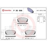 Placute frana Hyundai I40 I (Vf), I40 I Cw (Vf), I40 I Estate Van (Vf), I45 6 Saloon (Yf), Ix35 (Lm, Ix35 Van, Kona (Os, Kona Box/Suv (Os, Sonata 5 (, BREMBO