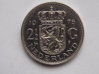 2 1/2 gulden 1978 Olanda foto