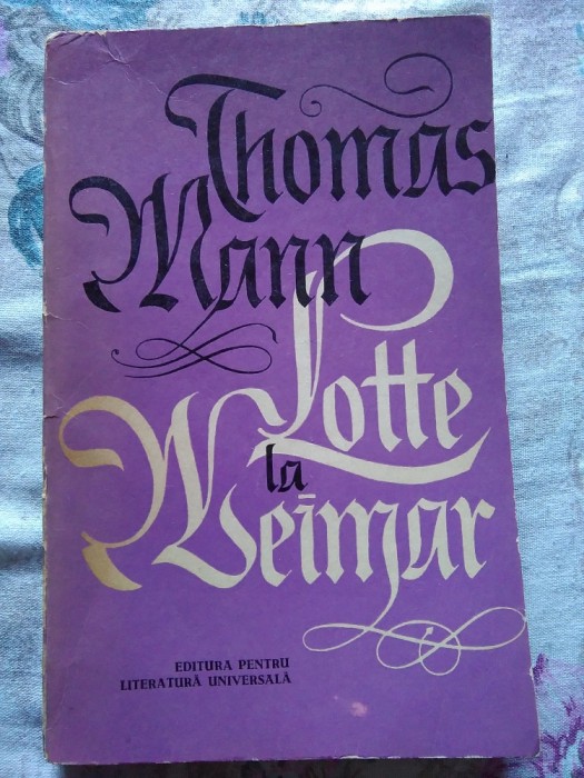 ✅ LOTTE LA WEIMAR de THOMAS MANN 1964