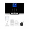 Sistem de securitate cu alarma BlitzWolf BW-IS6, Set, WiFi, 2G, RF 433MHz, Alb