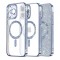 Husa MagSafe pentru Apple iPhone 16 Pro, Techsuit, Luxury Glitter, Bleu