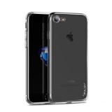 Husa APPLE iPhone 7 Plus \ 8 Plus + Folie Siliconata Full Face (Transparent) Ipaky Effort