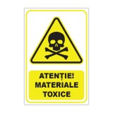 Indicator de avertizare Atenție Materiale Toxice