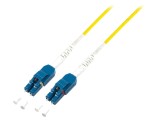 Patch cord cu fibră optică LC/UPC 10m OS2 9/125&micro;m - LOGILINK