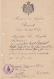 Brevet Crucea Comemorativă a Războiului 1916&ndash;1918, emis 1928