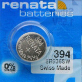 Baterie 394, SR936SW, 1.55V, oxid argint, Renata
